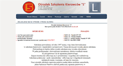 Desktop Screenshot of osk5.pl